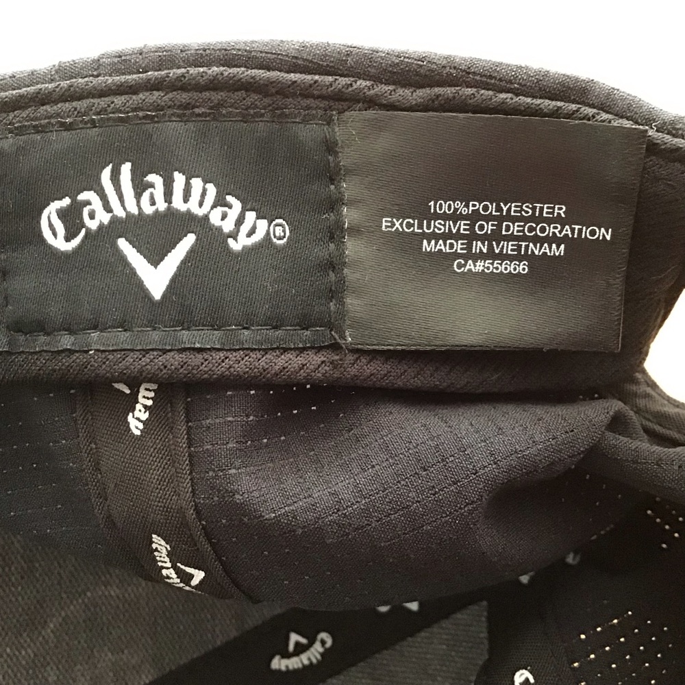 Callaway Black Unisex-Adult Golf Hat - Picture 2 of 5